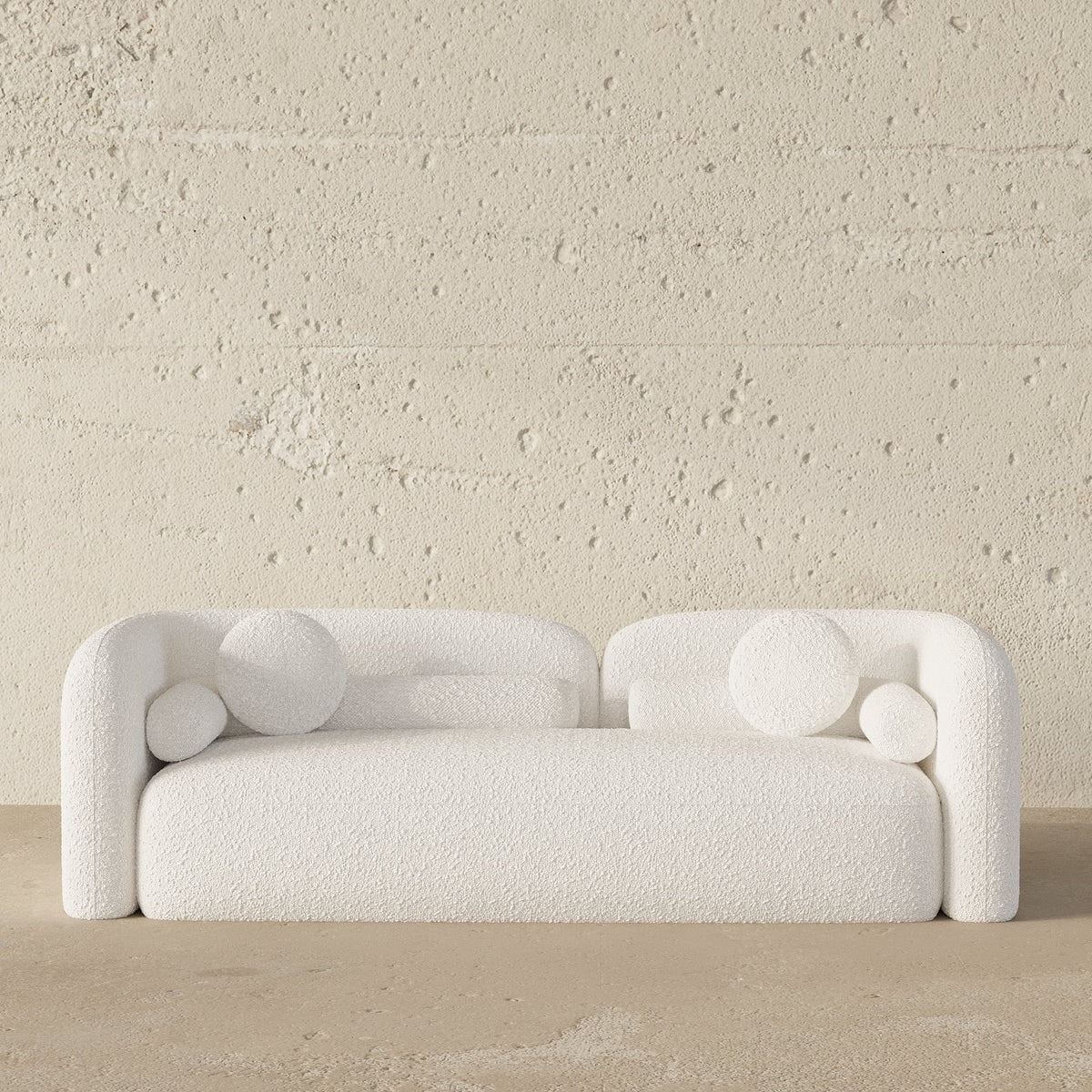 Canapé Kestrel — 2 Places Tissu, détail