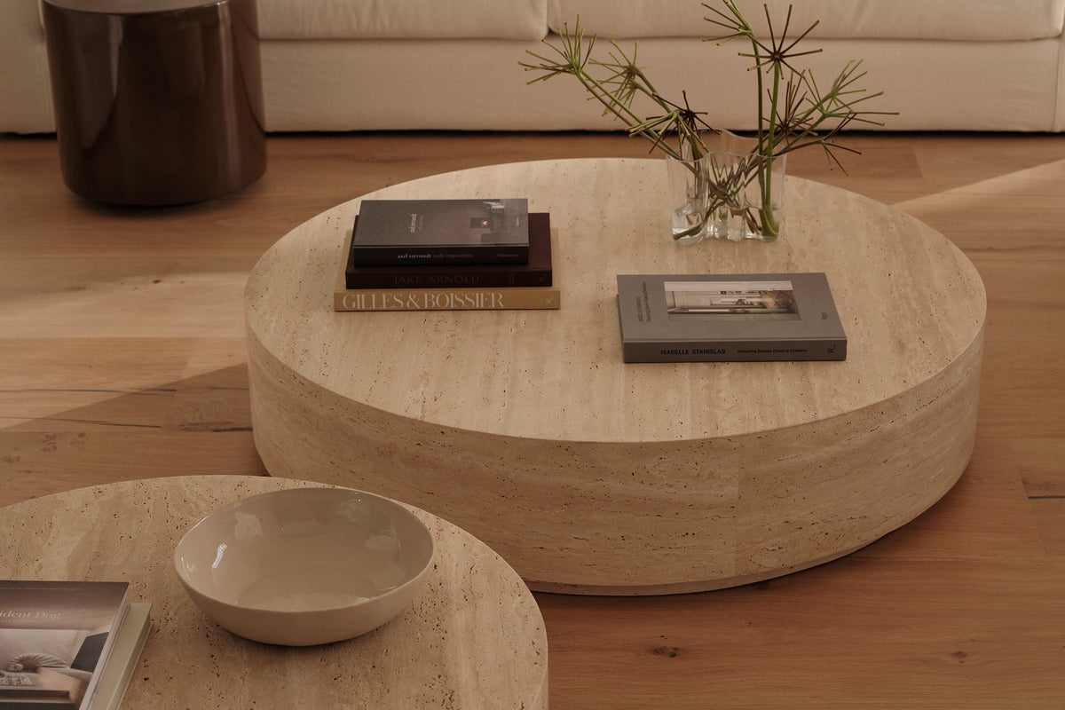 Table Basse Norwich — Marbre Carrare