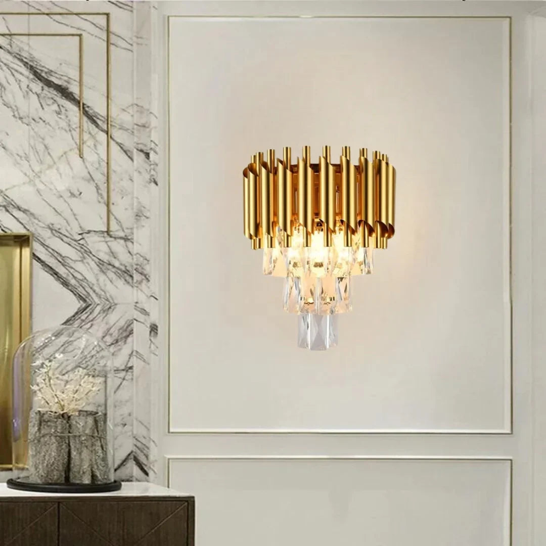 Applique murale Andalus Gold en situation