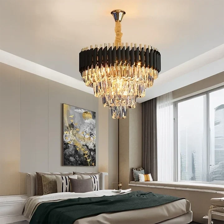 Lustre Andalus noir en situation