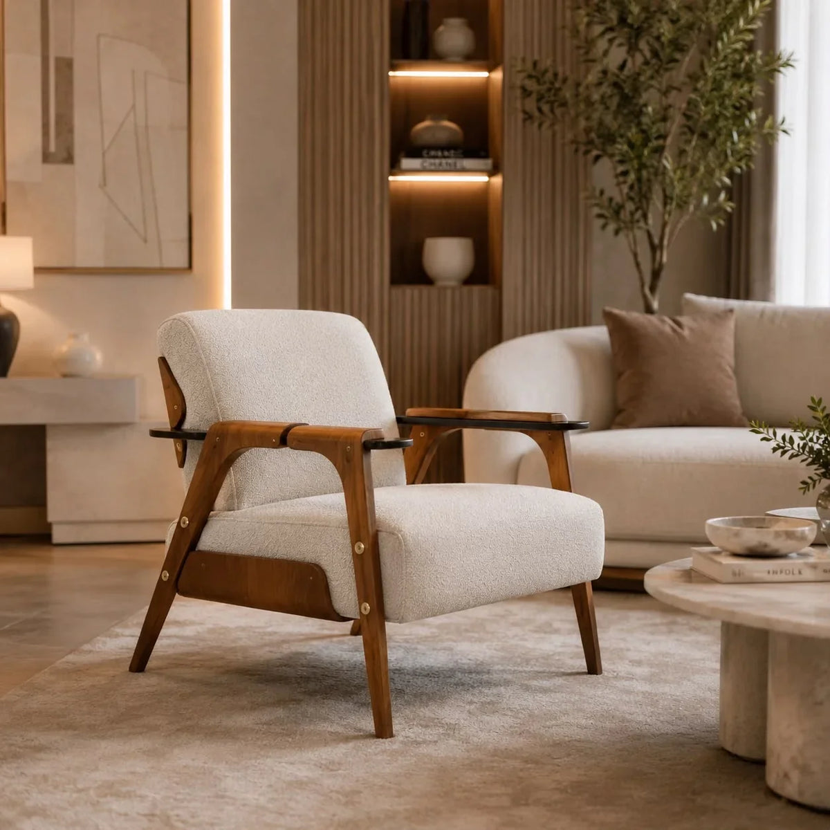 Fauteuil Élégance Nordic en situation