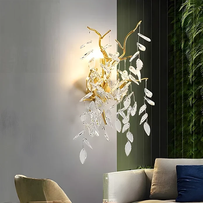 Applique murale Sola Gold en situation
