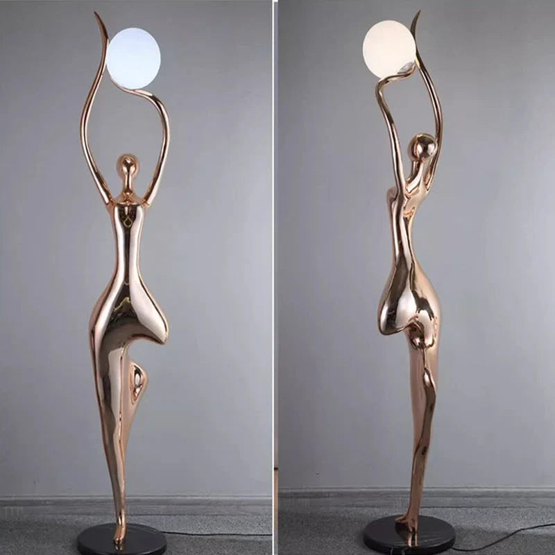 Sculpture lumineuse Art Contemporain, sphère