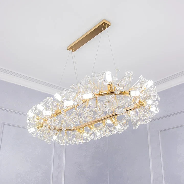Lustre Éclat Royal, forme pissenlit