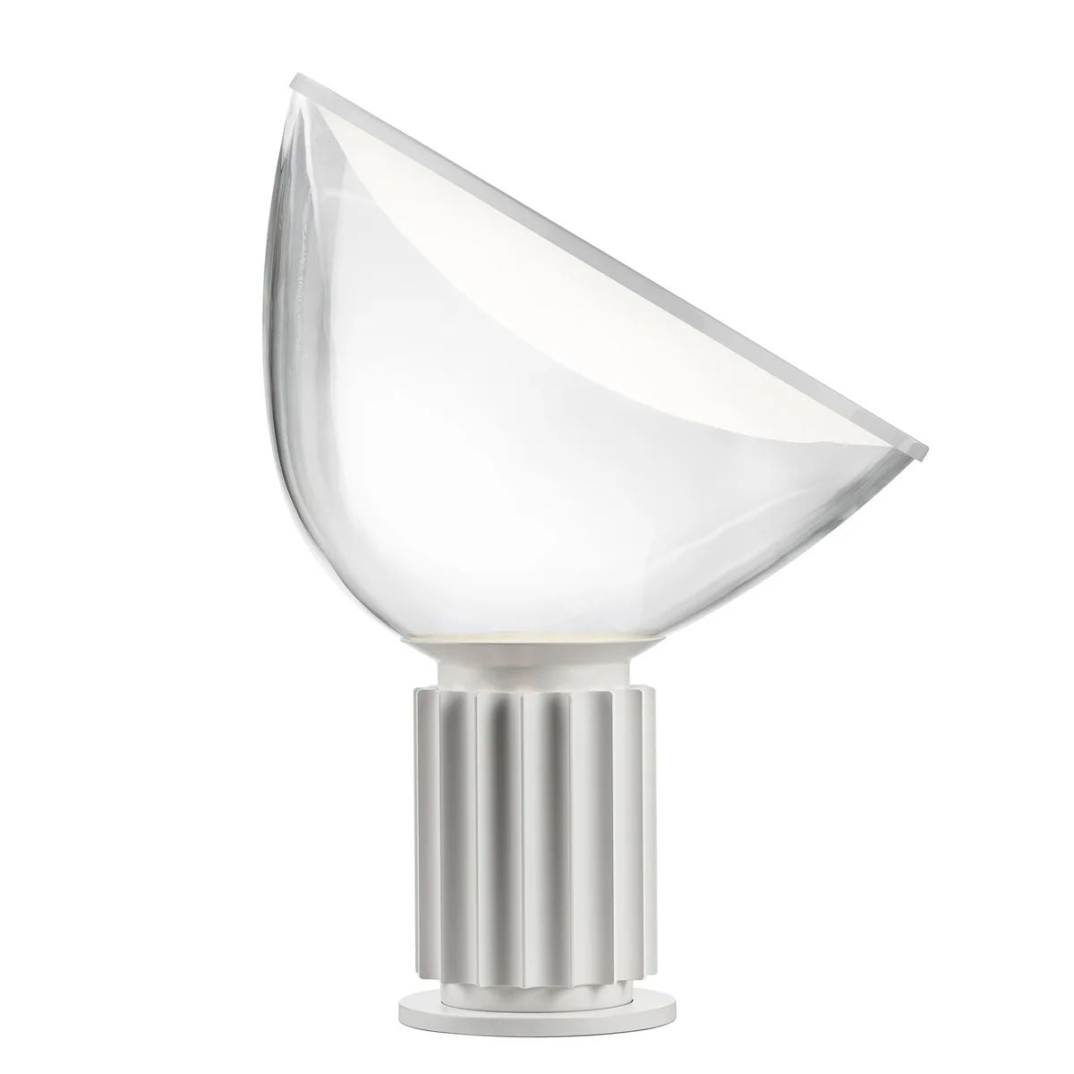 Lampe Coupole, diffuseur orientable en verre soufflé