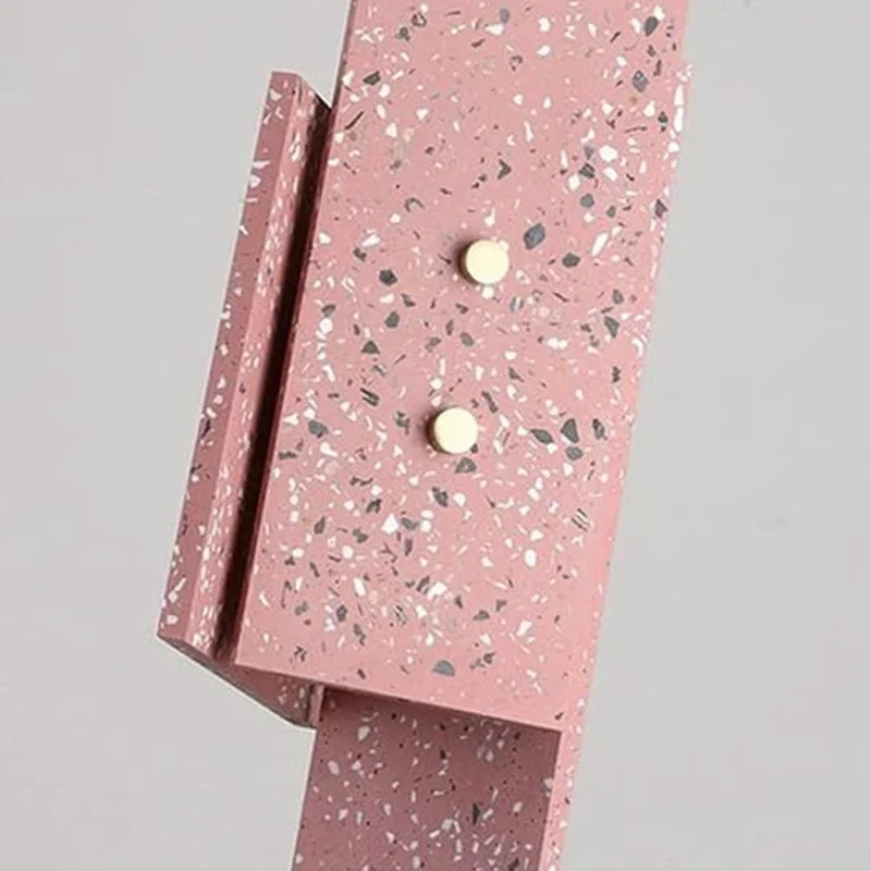 Suspension rétro terrazzo, détail