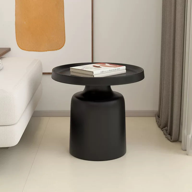 ALEXIS Set de 2 tables basses en métal 75 x 40 cm