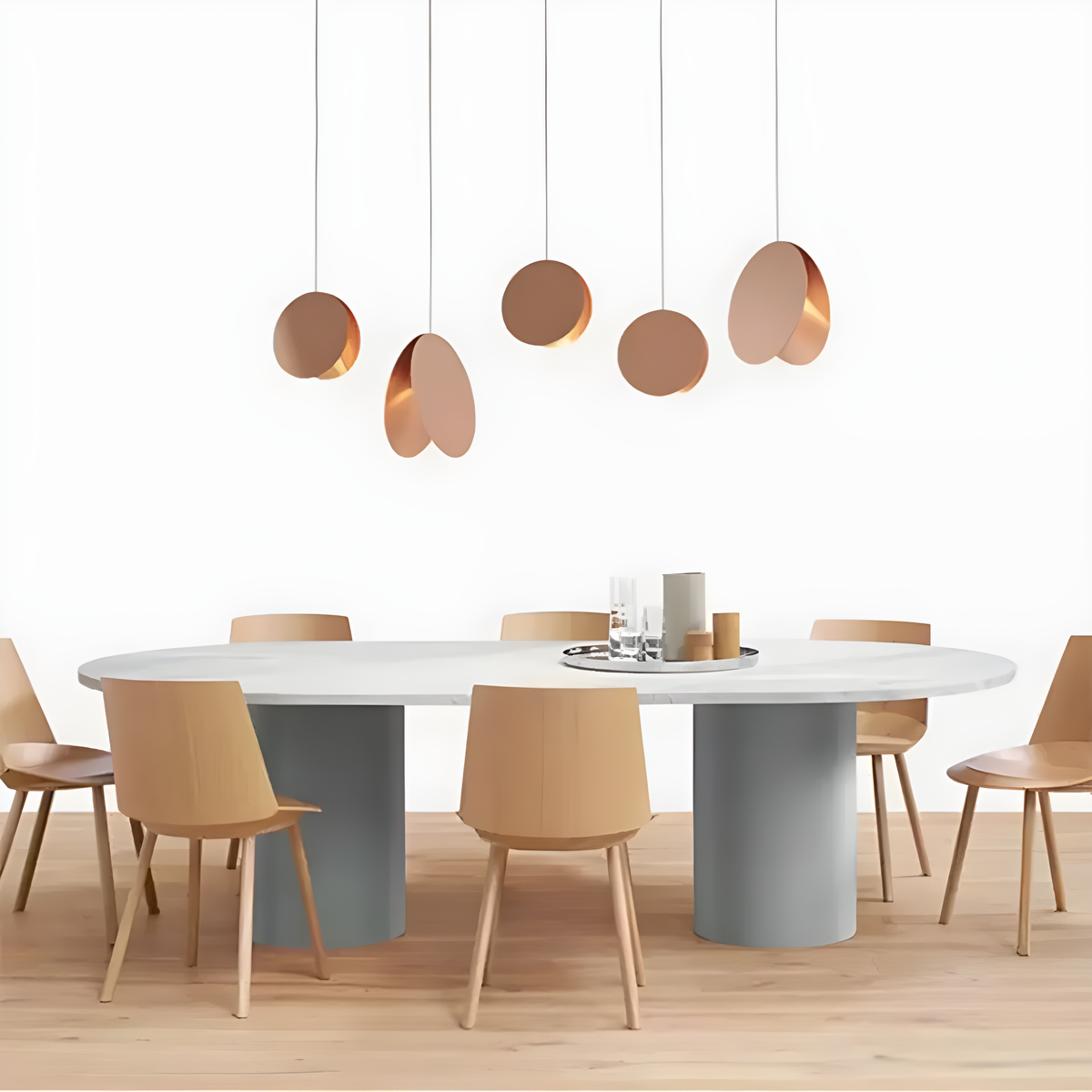Suspension circulaire Crimson