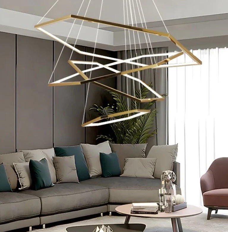 Lustre Hexa-Luxe, vue d'ensemble
