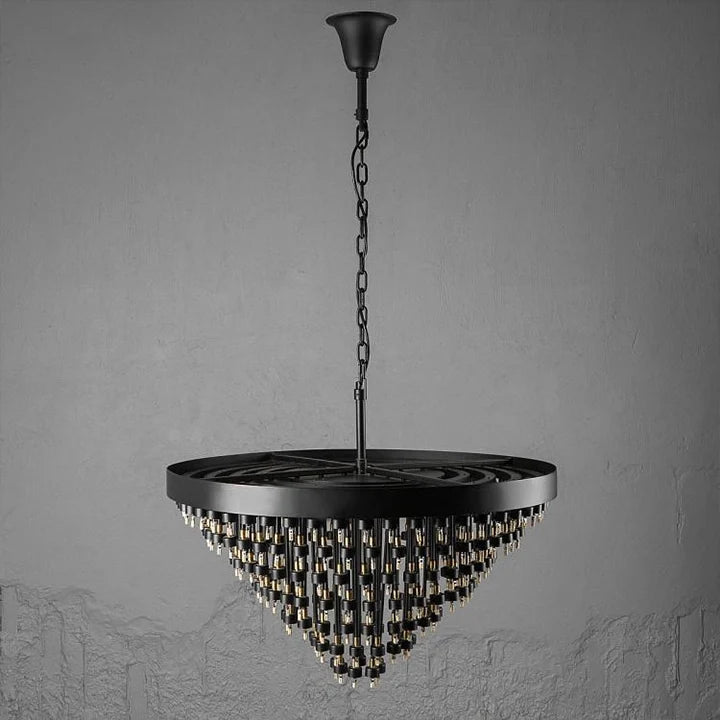 Lustre suspendu Legato en cristal multicouches