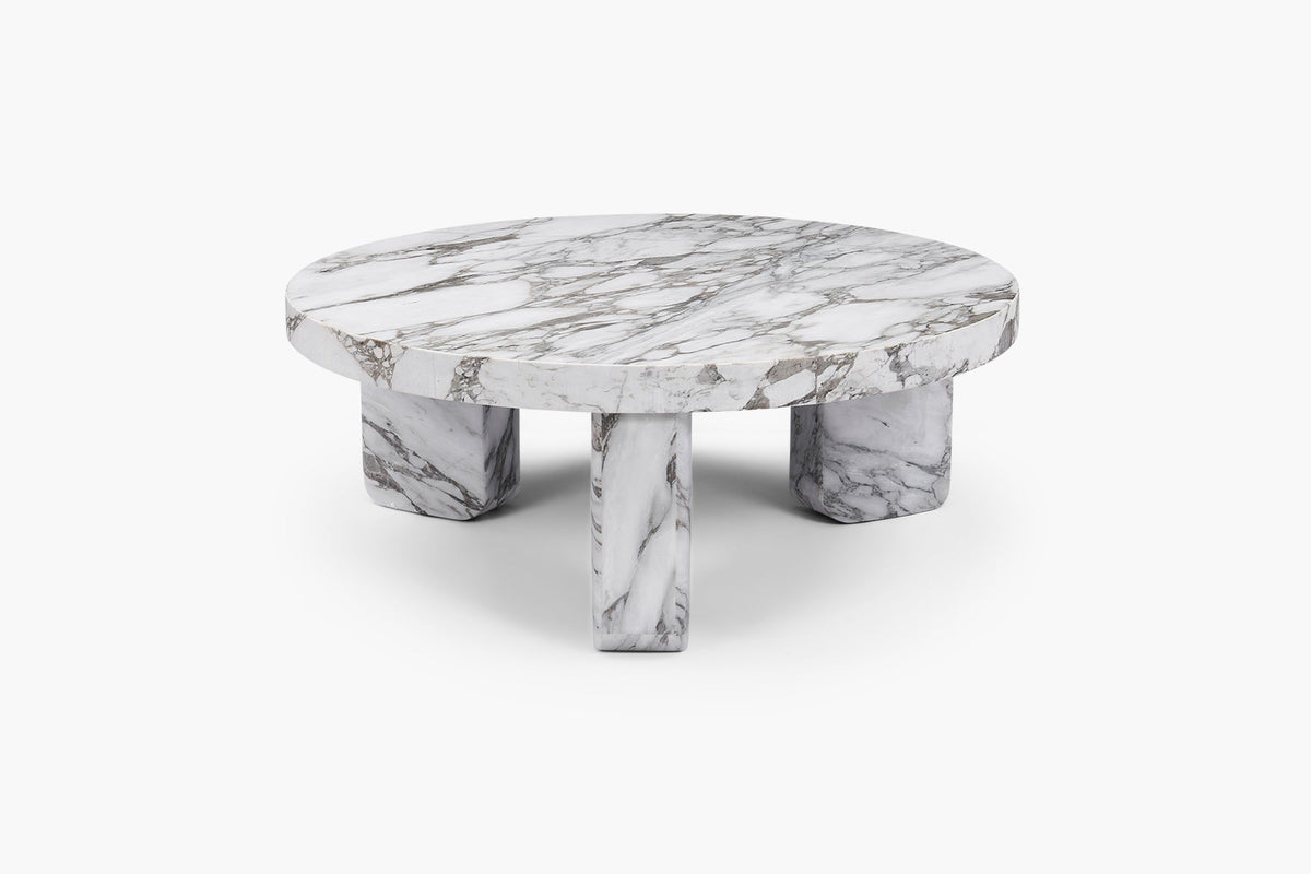 Table Basse Orien — Marbre Arabescato
