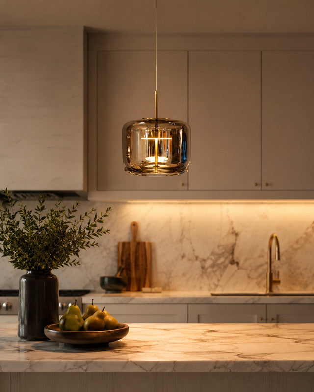 Suspension Design Aura – Édition Fumée