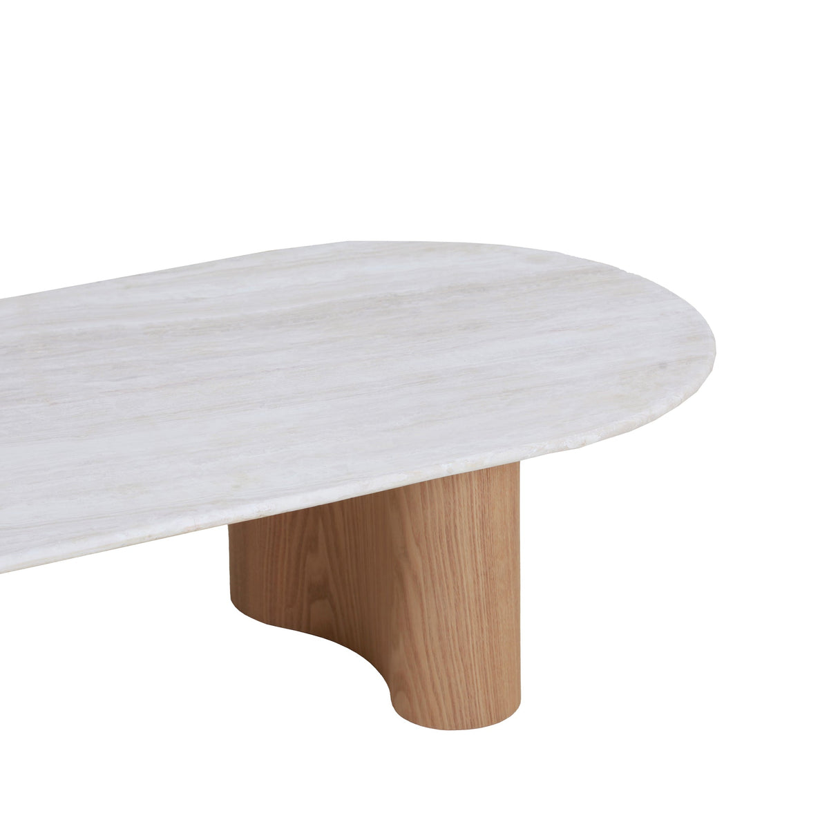 Table Basse Telma — Travertin, Dimension & Finition