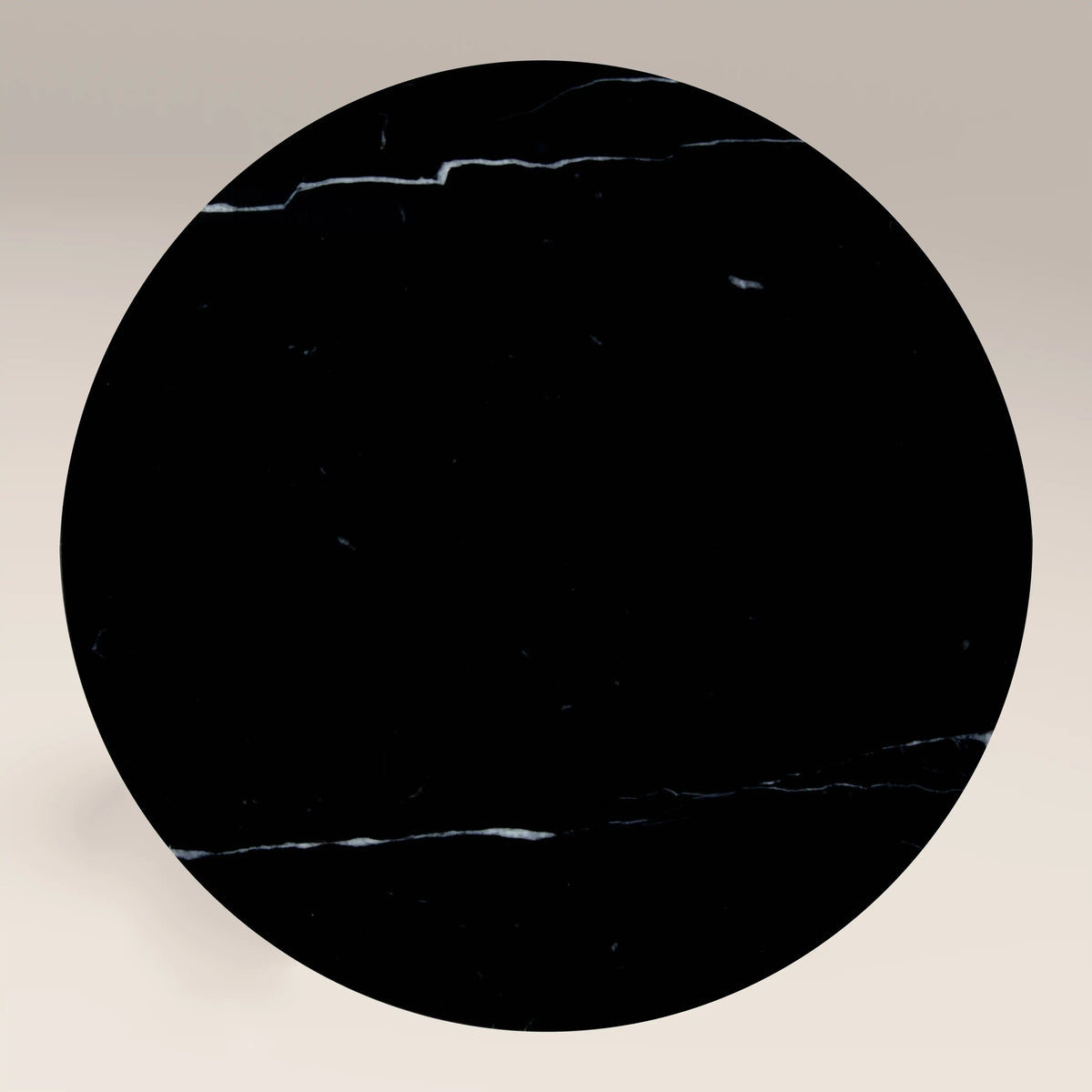 Table d'Appoint Xander — Marbre Noir