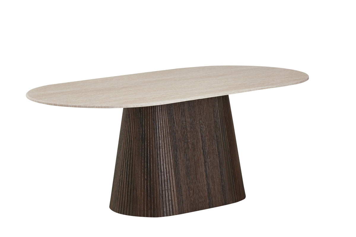 Table à Manger Sabla — Travertin