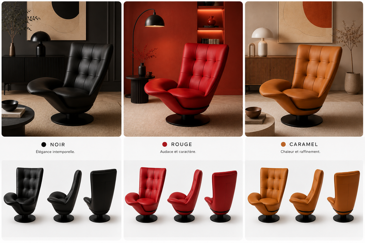 Fauteuil lounge Nirea