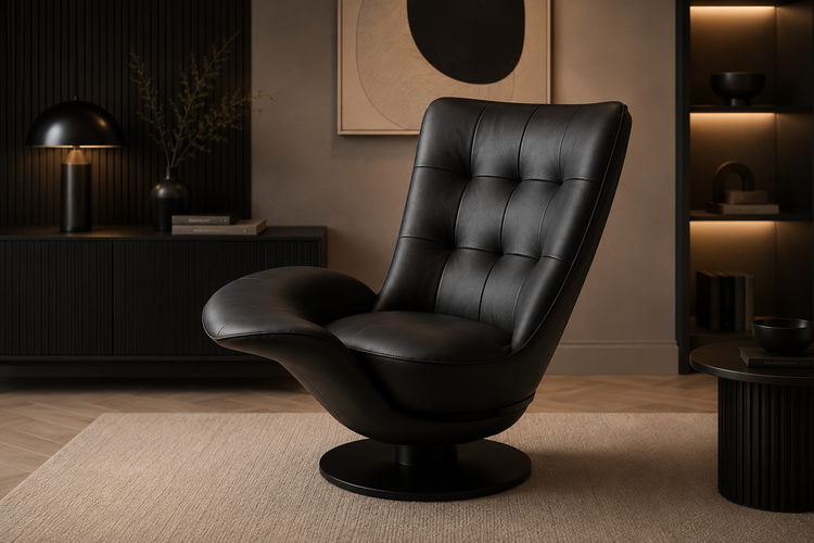 Fauteuil lounge Aurelia en situation