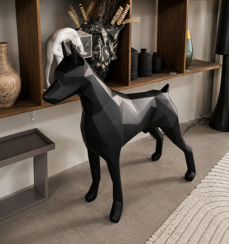 Sculpture Doberman – Élégance, Force & Caractère