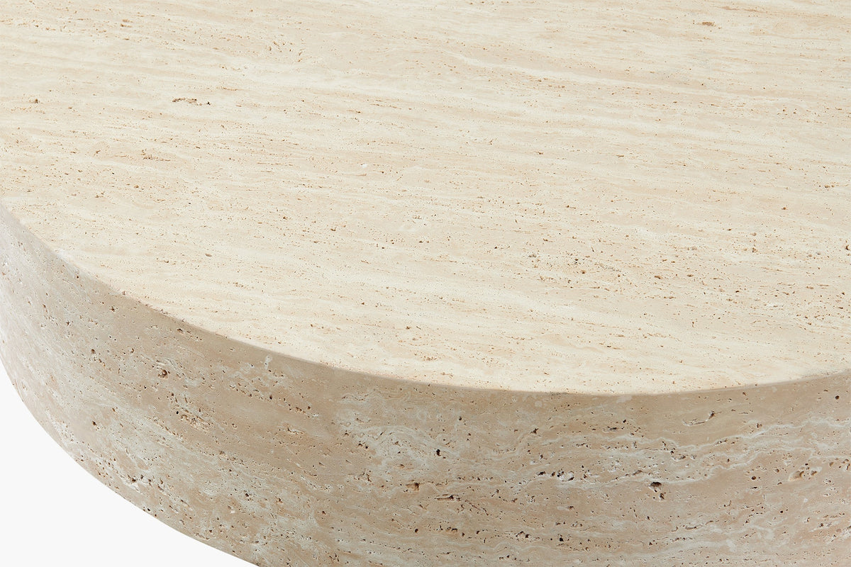 Table Basse Norwich — Marbre Carrare