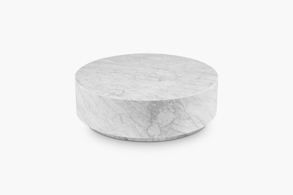 Table Basse Norwich — Marbre Carrare