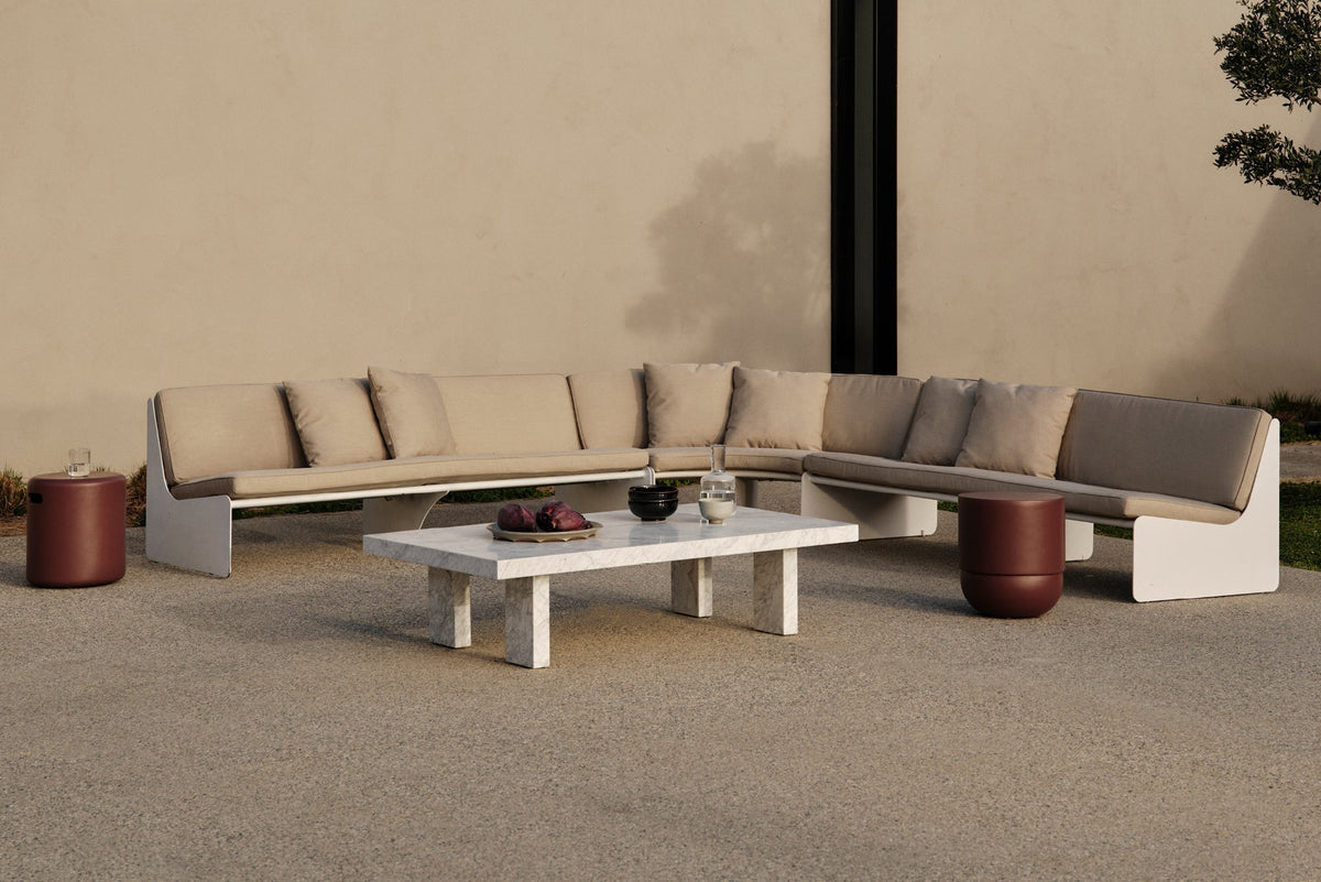 Table Basse Leoric — Marbre Carrare