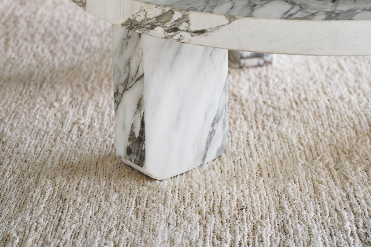 Table Basse Orien — Marbre Arabescato