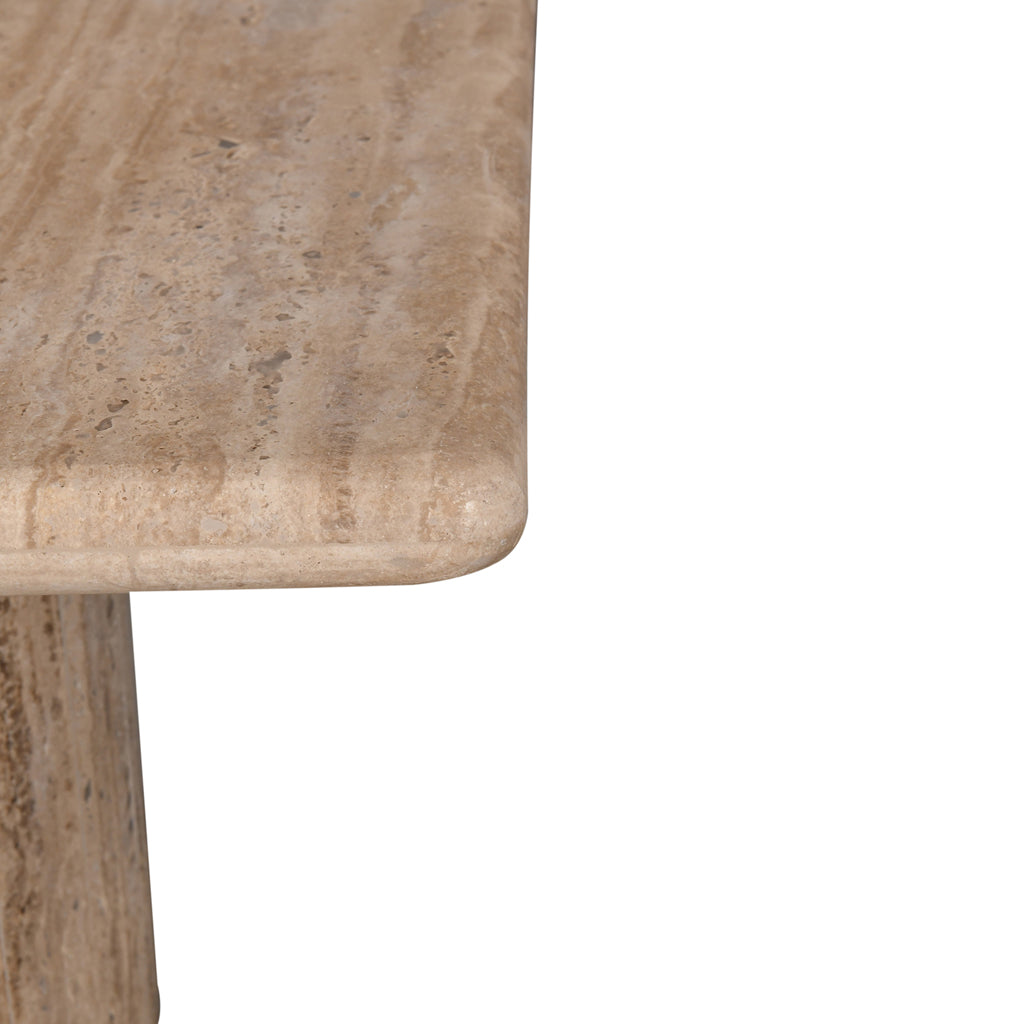 Table d'Appoint Ulane — Travertin