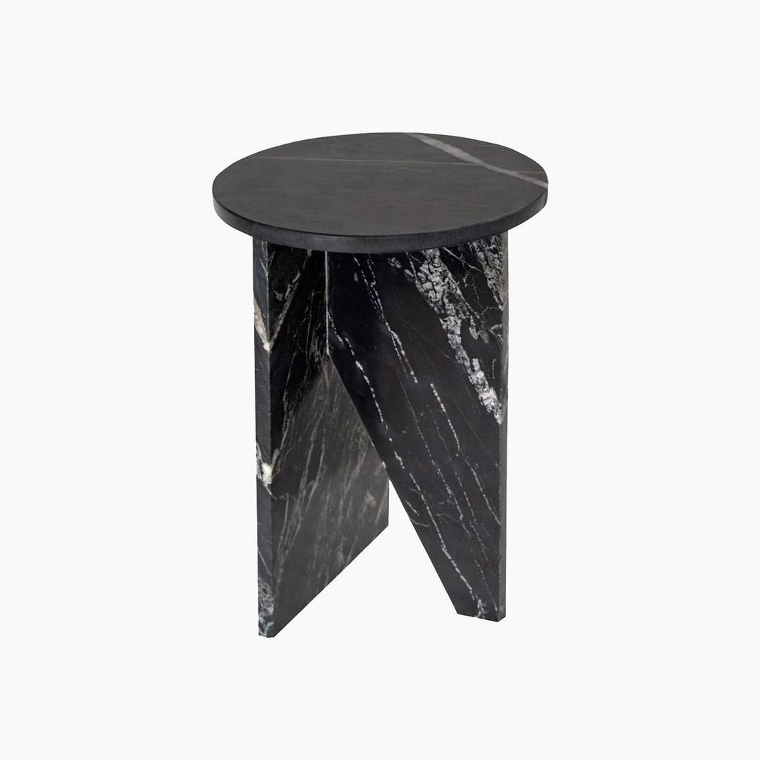 Table d'Appoint Senna — Travertin