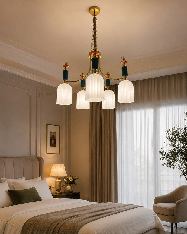 Grand Lustre Design Paloma (5 Têtes)