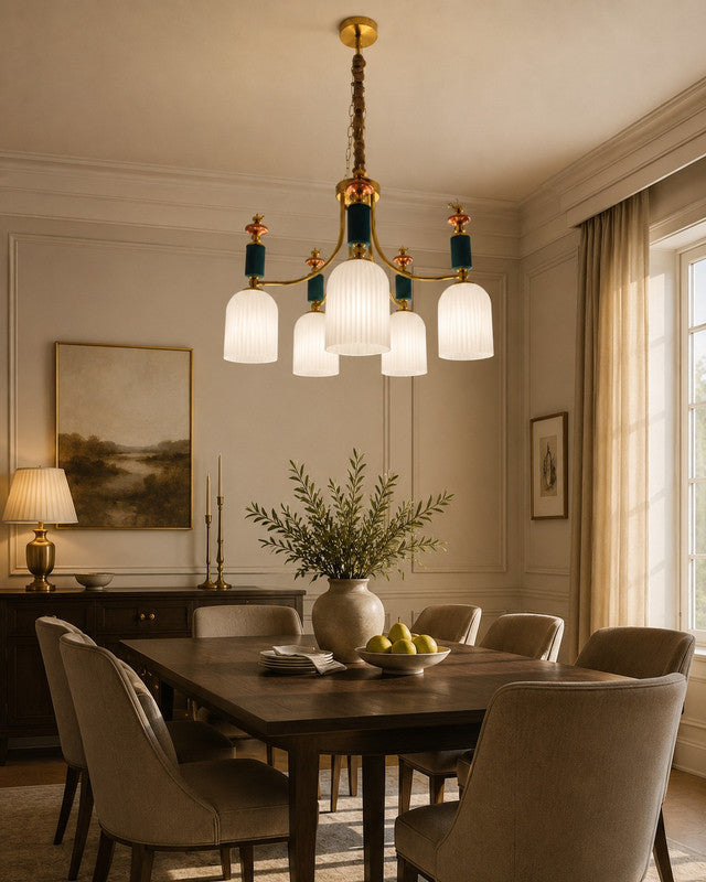 Grand Lustre Design Paloma (5 Têtes)