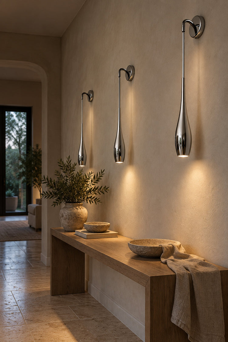 Appliques Argento dans un couloir