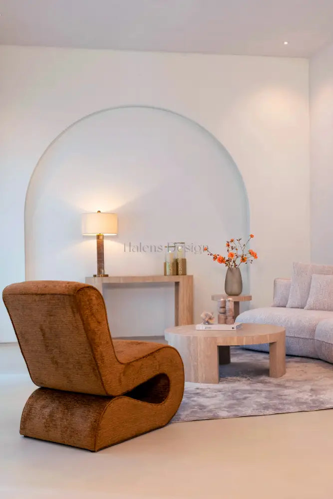 Console Peronne — Travertin Beige