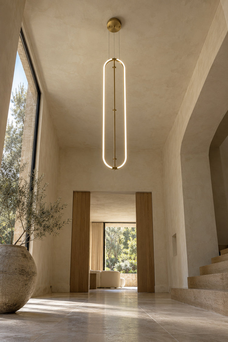 Lustre Anello vu en contre-plongée