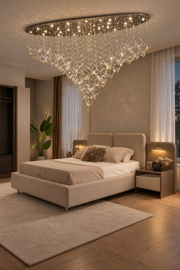 Lustre Farfalla dans une chambre