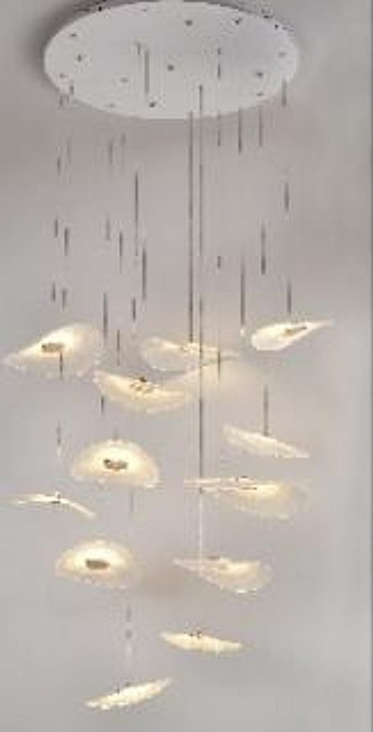 Lustre Ninfea — photo réelle