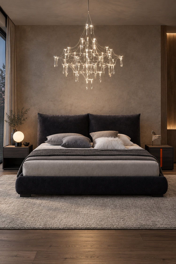 Lustre Pioggia dans une chambre
