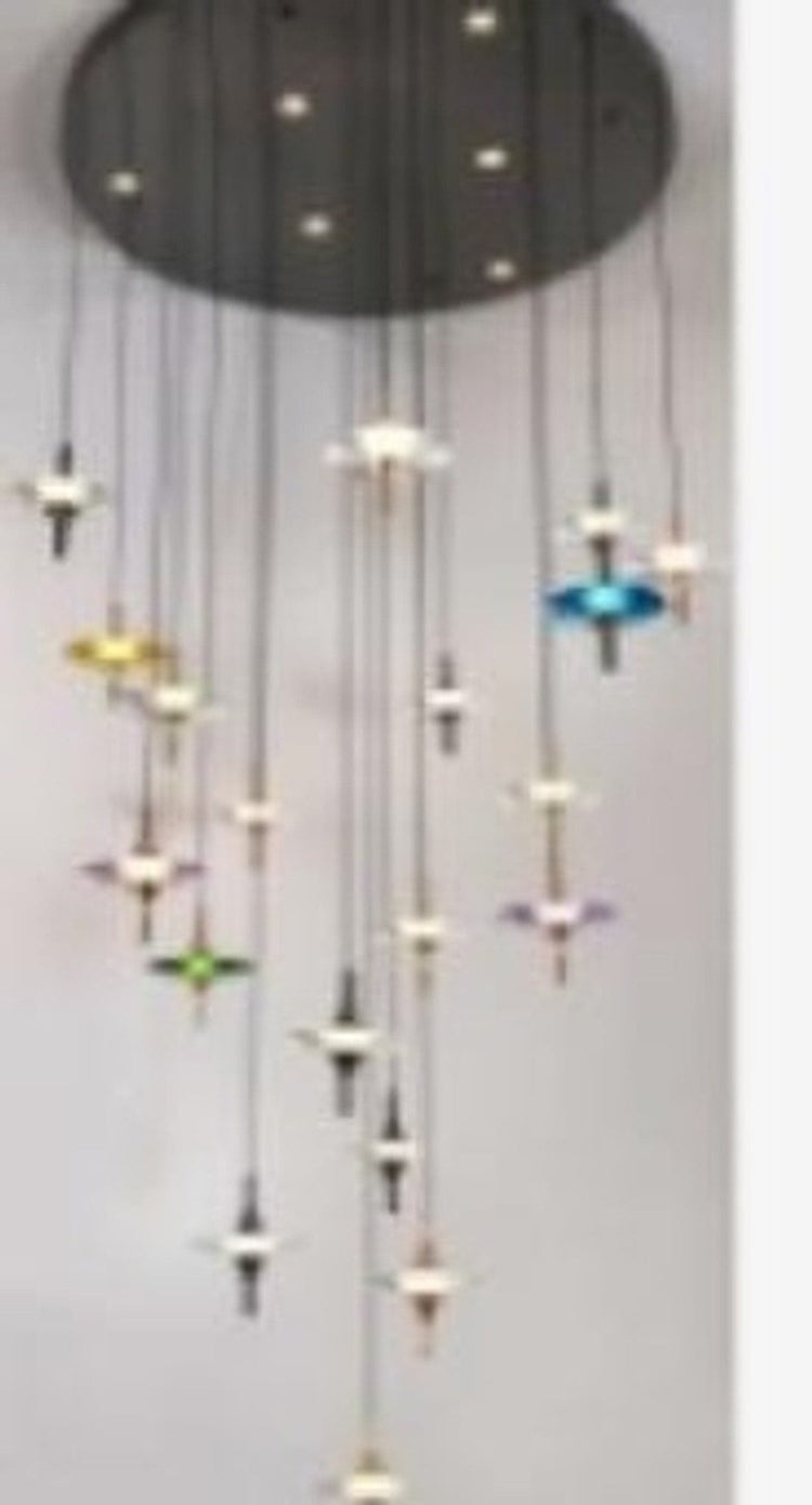 Lustre Saturno — photo réelle