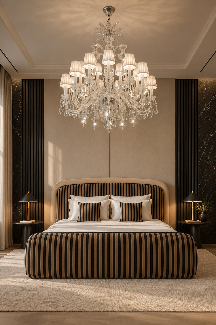 Lustre Versailles dans une chambre, seconde vue