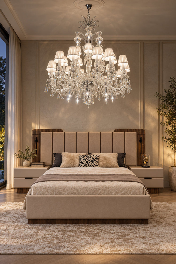 Lustre Versailles dans une chambre