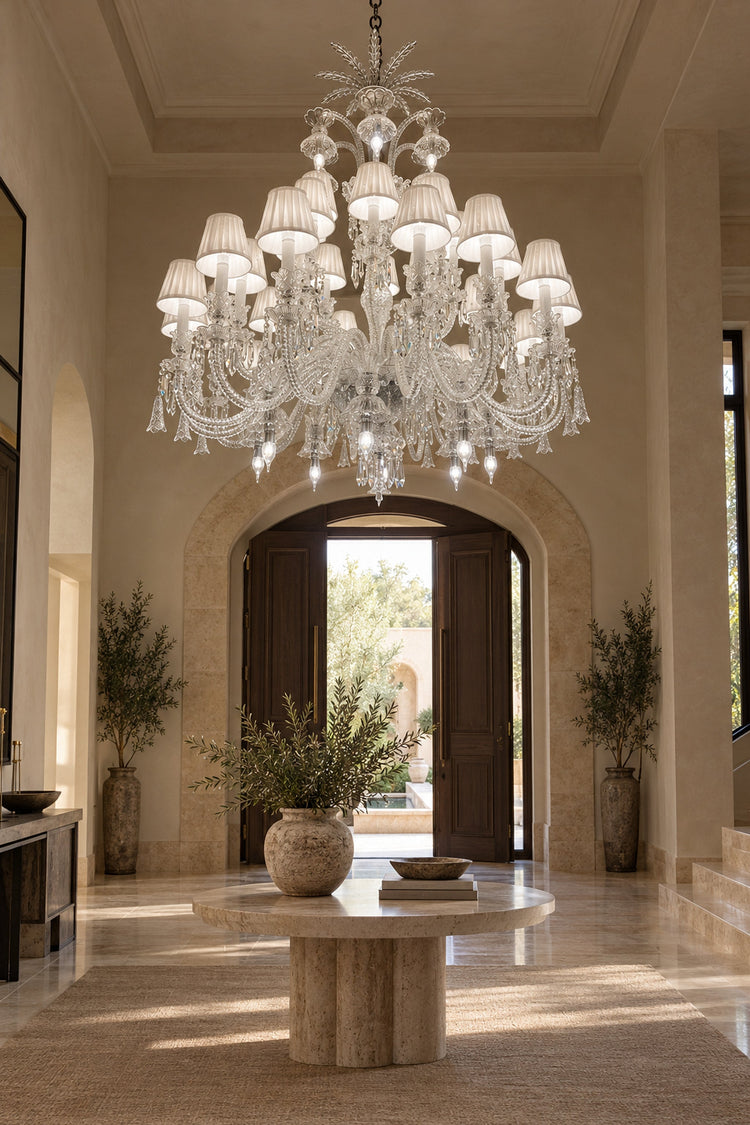 Lustre Versailles dans une entrée