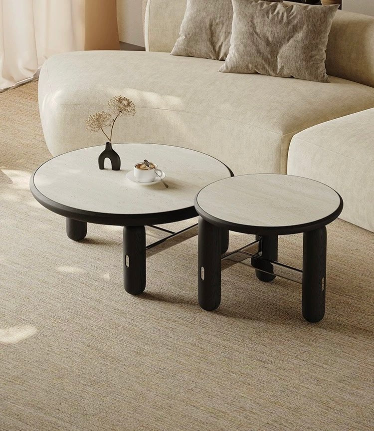 Duo de tables basses Nero en situation