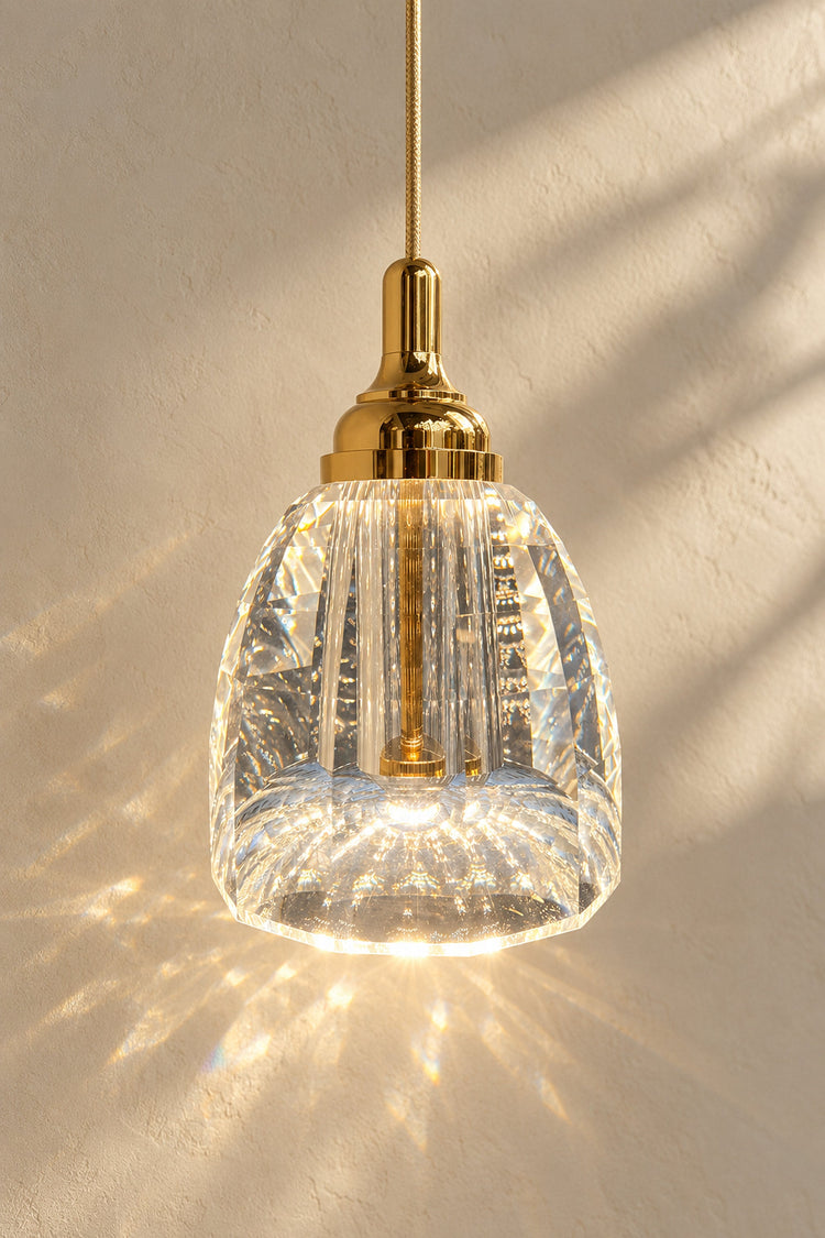 Suspension Campana — Cristal taillé
