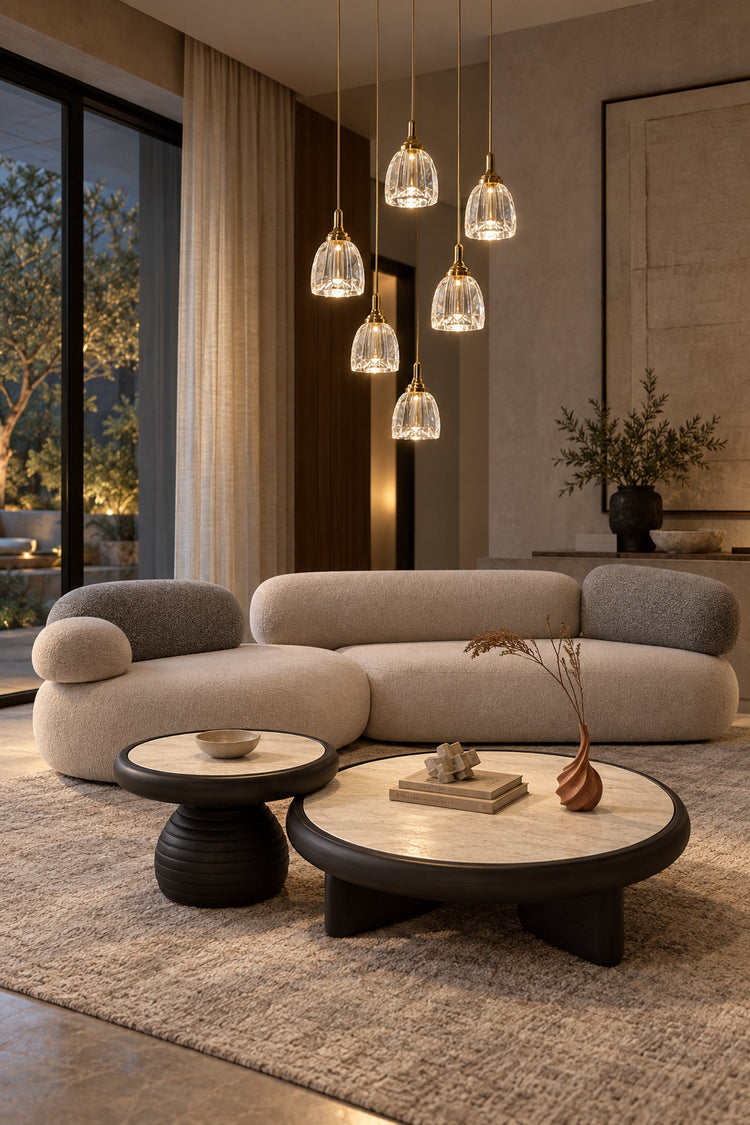 Suspension Campana dans un salon
