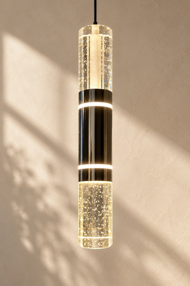 Suspension Colonna — Cristal à bulles