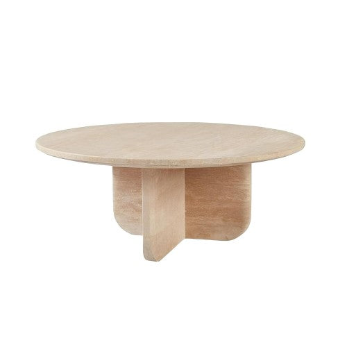 Table Basse Nava — Travertin