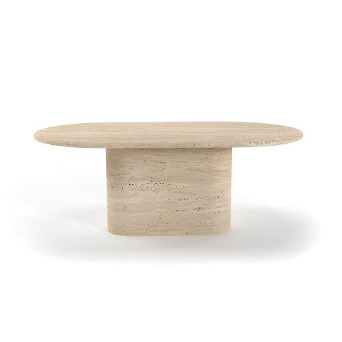 Table Basse Avena — Travertin
