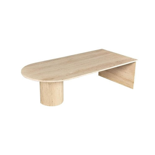 Table Basse Orka — Travertin en situation