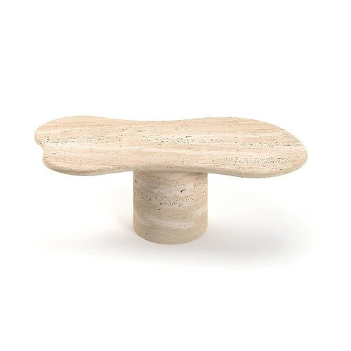 Table Basse Cera — Travertin