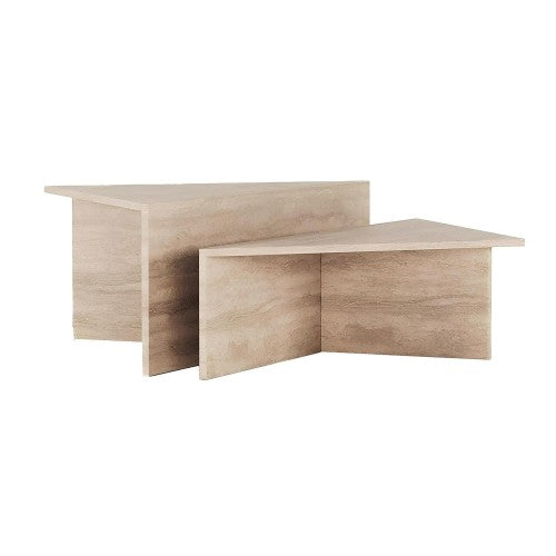 Table Basse Paradus — Travertin