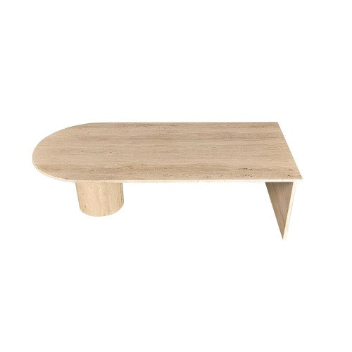 Table Basse Orka — Travertin